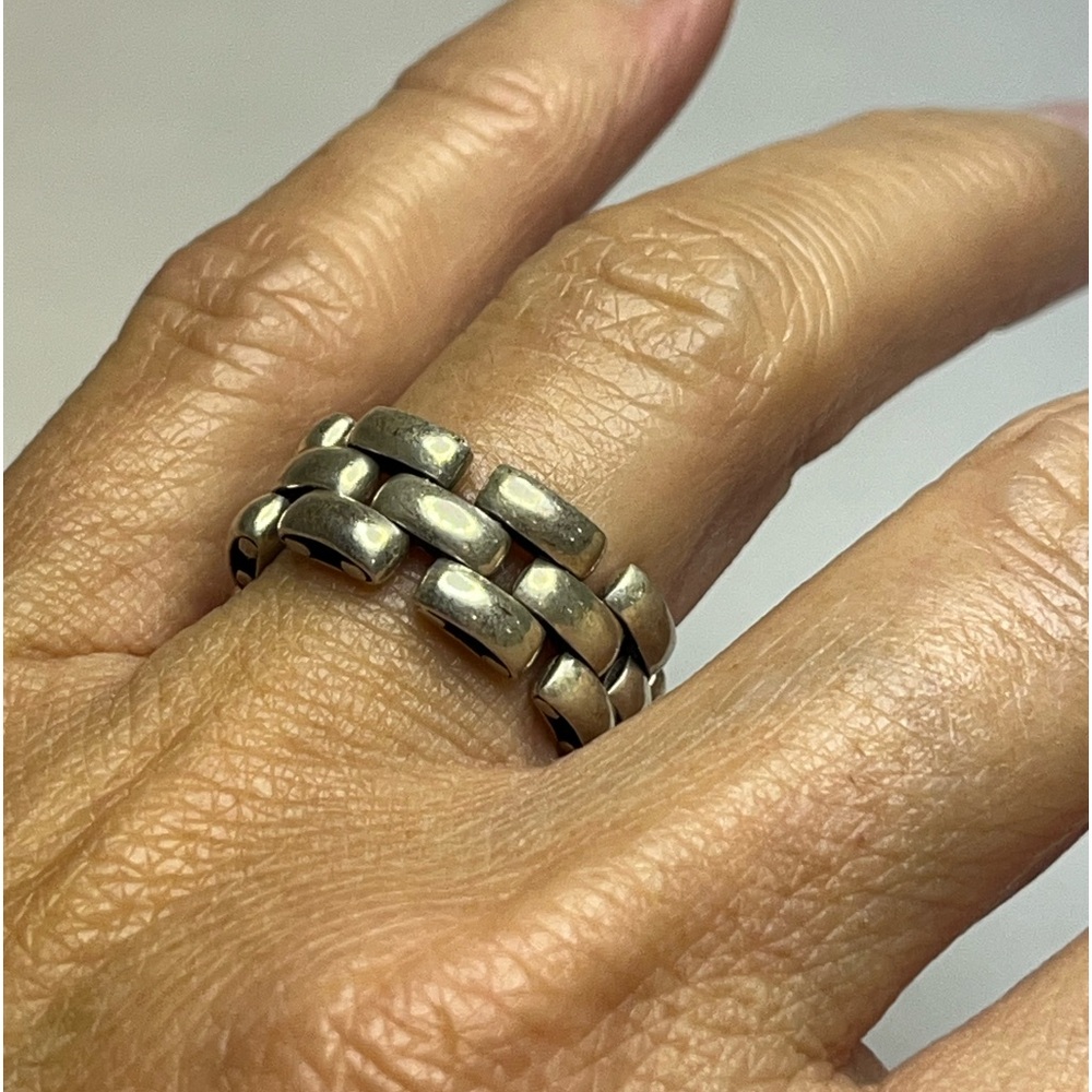 🎉HP!🎉 EUC: silver chain ring